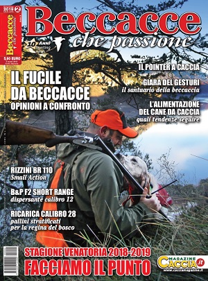 Beccacce che Passione n. 2 marzo-aprile 2019 Copertina marzo/aprile 2019