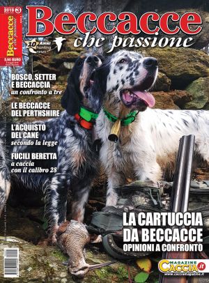 Beccacce che Passione n. 3 maggio-giugno 2019 Copertina maggio/giugno 2019