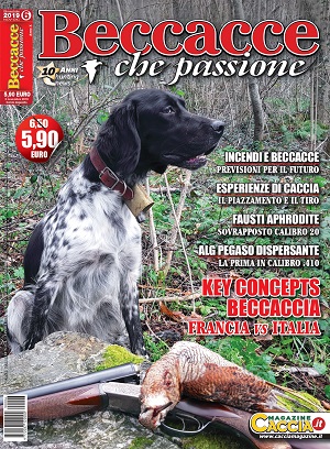 Beccacce che Passione n. 6 novembre-dicembre 2019 Copertina novembre-dicembre 2019