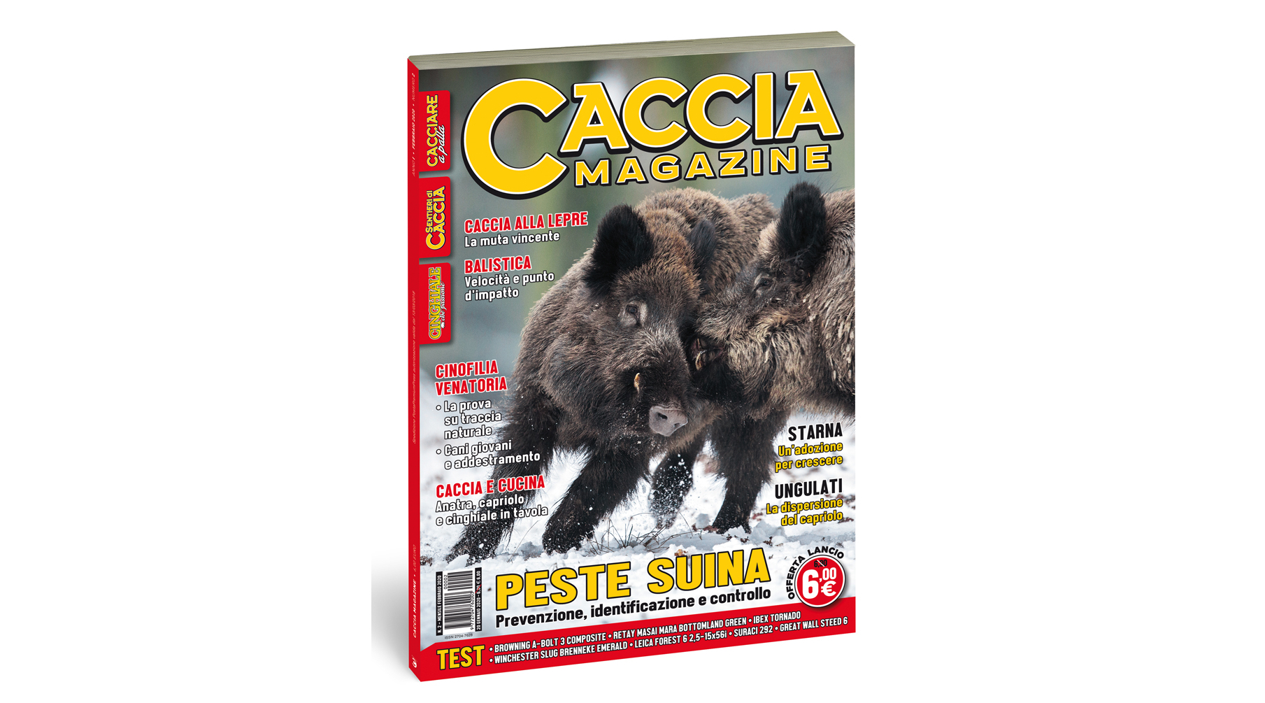 Caccia Magazine febbraio 2020 in edicola dal 20 gennaio Caccia Magazine febbraio 2020 in edicola dal 20 gennaio