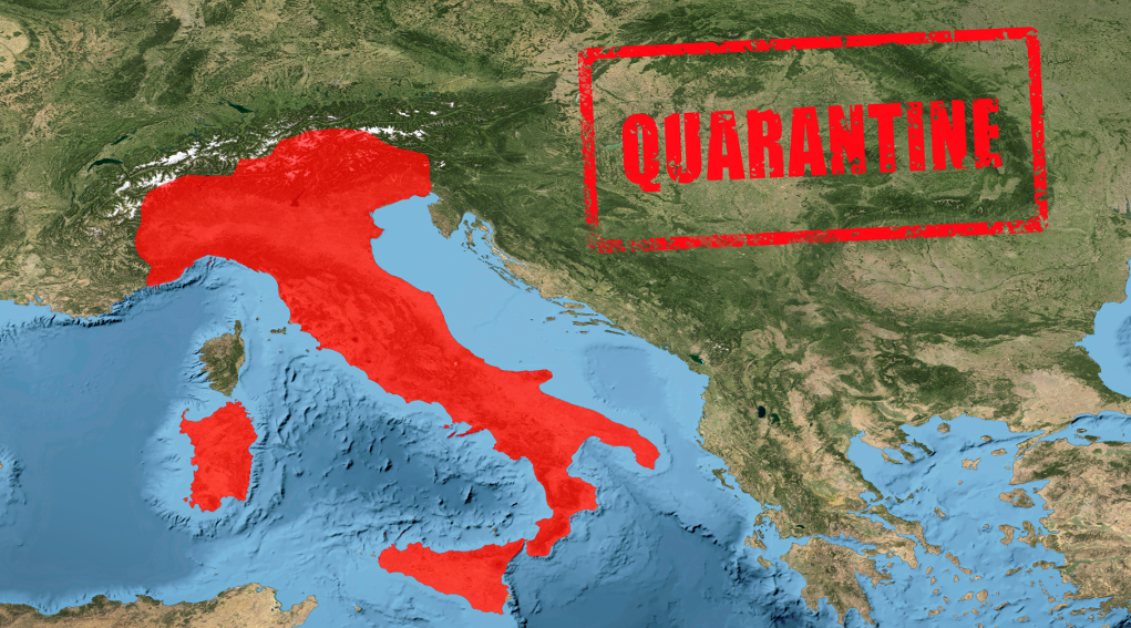 I cacciatori veneti rinunciano a 300.000 euro I cacciatori veneti rinunciano a 300.000 euro: cartina dell'Italia in quarantena per coronavirus Covid-19