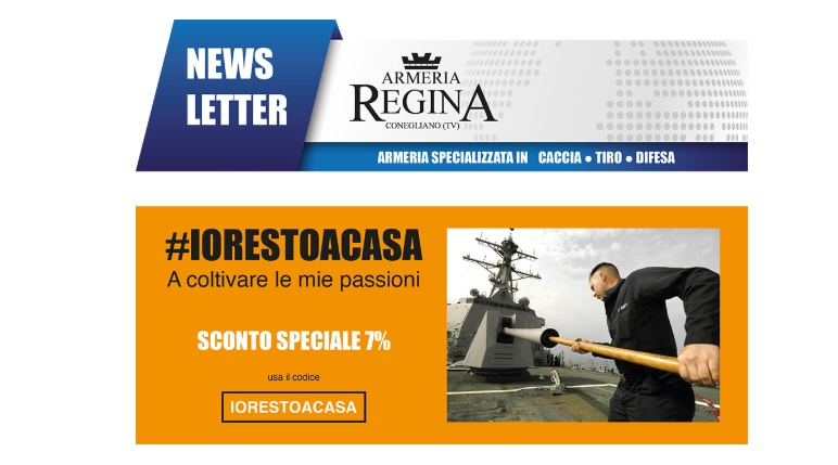 #iorestoacasa, l’iniziativa di Armeria Regina #iorestoacasa, l’iniziativa di Armeria Regina