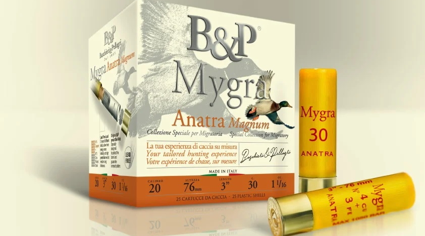 Baschieri & Pellagri Mygra Anatra, nuove munizioni senza piombo calibro 20 Baschieri & Pellagri Mygra Anatra, nuove munizioni senza piombo calibro 20