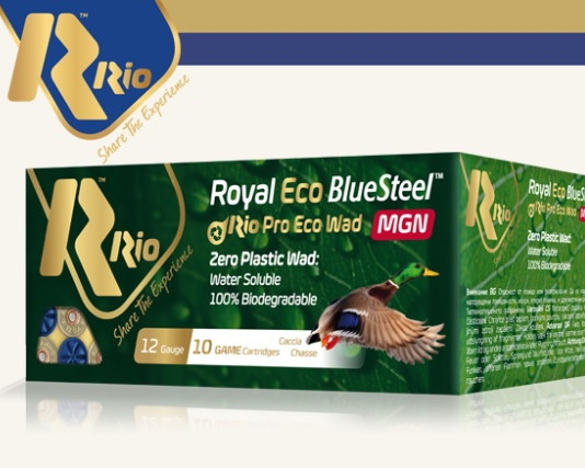 Rio Royal Eco Bluesteel, ecco dalla Spagna le munizioni con borra biodegradabile Rio Royal Eco Bluesteel, ecco dalla Spagna le munizioni con borra biodegradabile