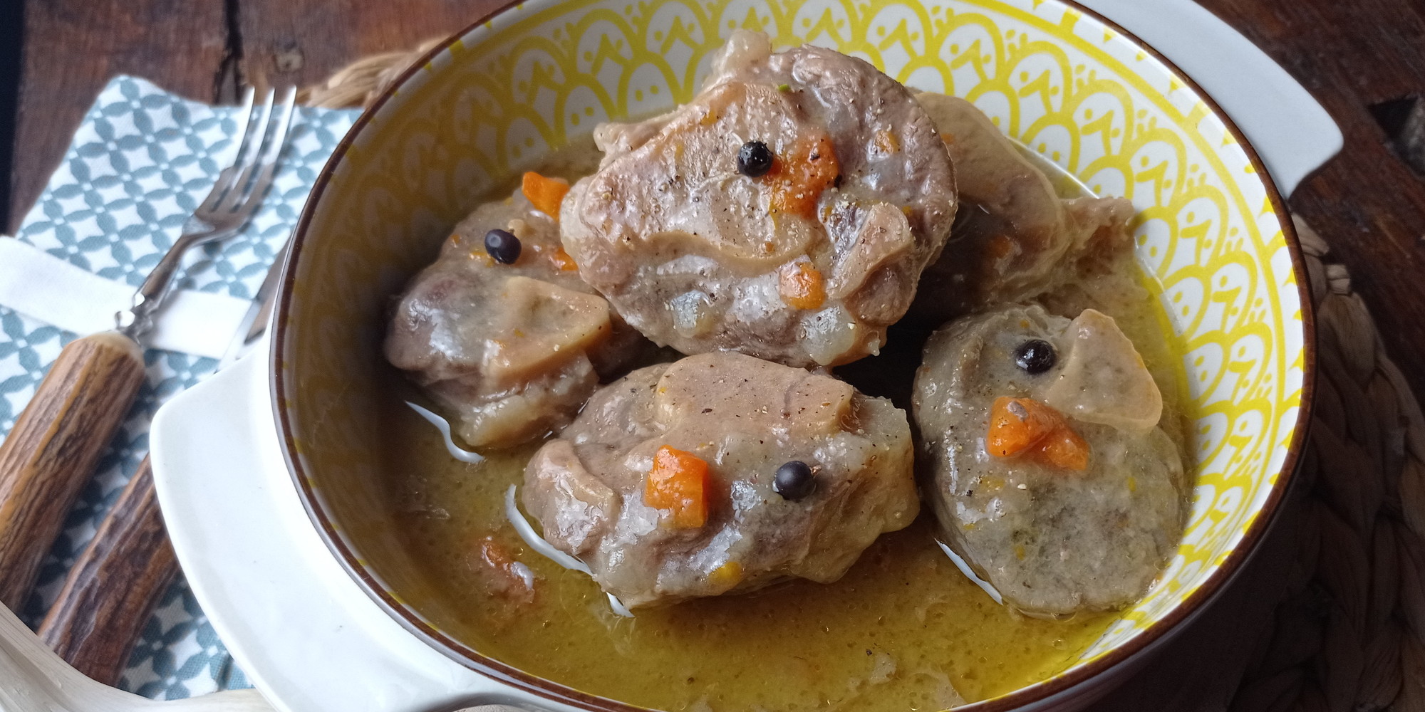Ricette di selvaggina ossobuco di cinghiale alla toscana Ricette di selvaggina ossobuco di cinghiale alla toscana