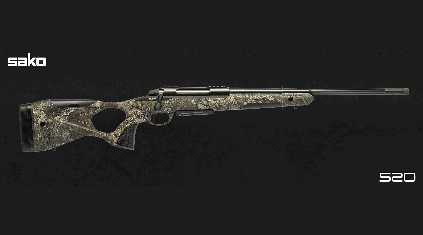 Sako S20 Hunter Camo, il calcio camo per la carabina bolt action finlandese Sako S20 Hunter Camo, il calcio camo per la carabina bolt action finlandese