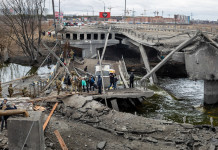 Guerra e biodiversità a rischio, la richiesta di Dreosto Guerra e biodiversità a rischio: ponte distrutto a Kiev