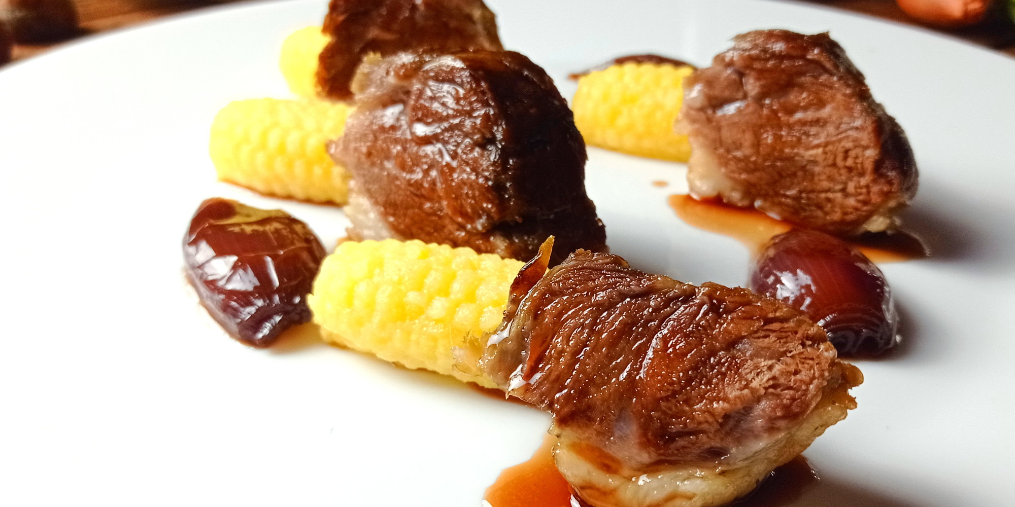 ricetta guancia di cinghiale con polenta ricetta guancia di cinghiale con polenta