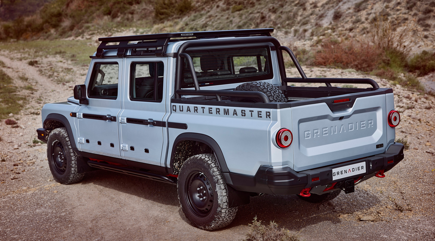 Ineos Grenadier Quartermaster, un pick-up a Eos Show Ineos Grenadier Quartermaster, un pick-up a Eos Show