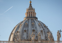 Antonio Spadaro: la teologia s’ispiri alla caccia Antonio Spadaro: la teologia s’ispiri alla caccia: cupola basilica di San Pietro, Vaticano