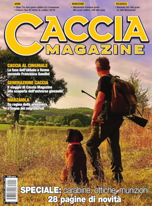 Caccia Magazine luglio 2025 cover Caccia Magazine luglio 2025