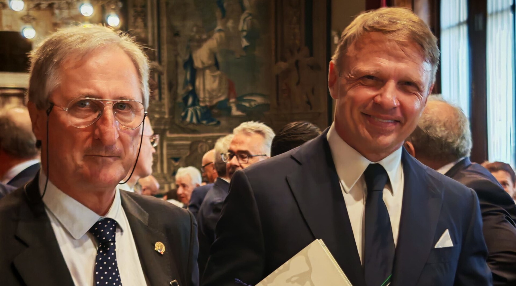 Lollobrigida in autunno la riforma della legge sulla caccia Lollobrigida in autunno la riforma della legge sulla caccia - Francesco Lollobrigida e Massimo Buconi, presidente nazionale della Federcaccia