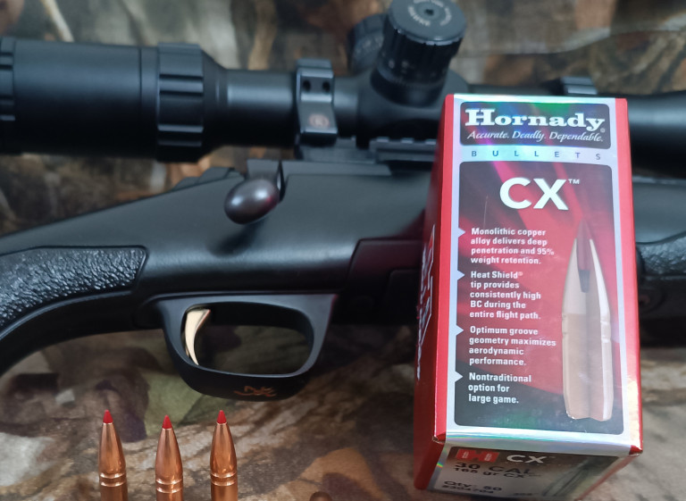 Hornady Cx 165 grani calibro .308 Winchester test