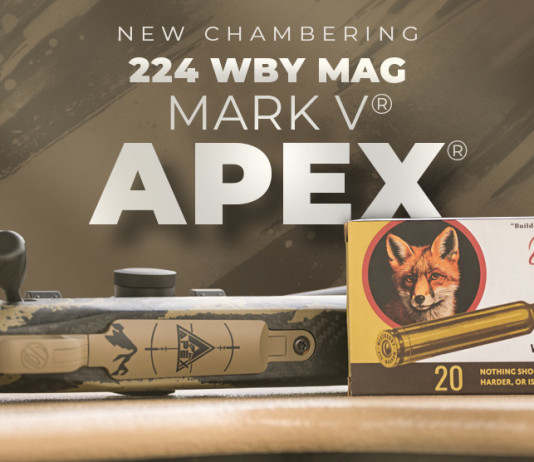La Weatherby Mark V Apex in .224 Weatherby magnum La Weatherby Mark V Apex 224 Weatherby magnum