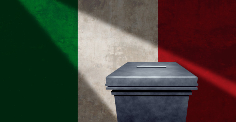 Se approvano il ddl caccia, centrodestra e destra rischiano mezzo milione di voti - bandiera Italia e urna elettorale